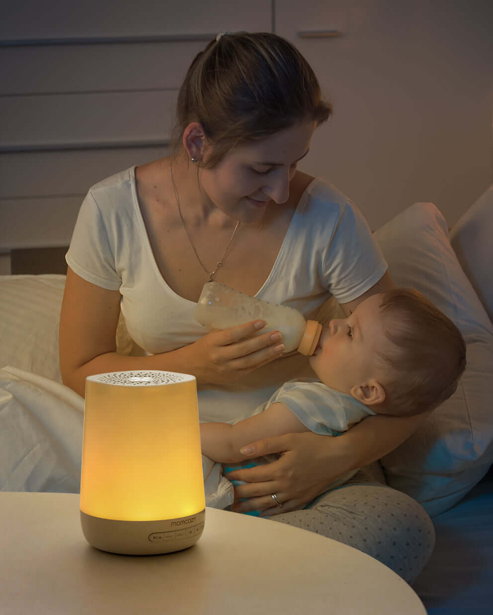 Momcozy – Pajisje Inteligjente me Tinguj Qetësues për Bebe me Kontroll nga Aplikacioni