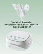 Momcozy – Aspirator Nazal Elektrik BreezyClear Pro™ 2 në 1 me Spërkatje & Thithje