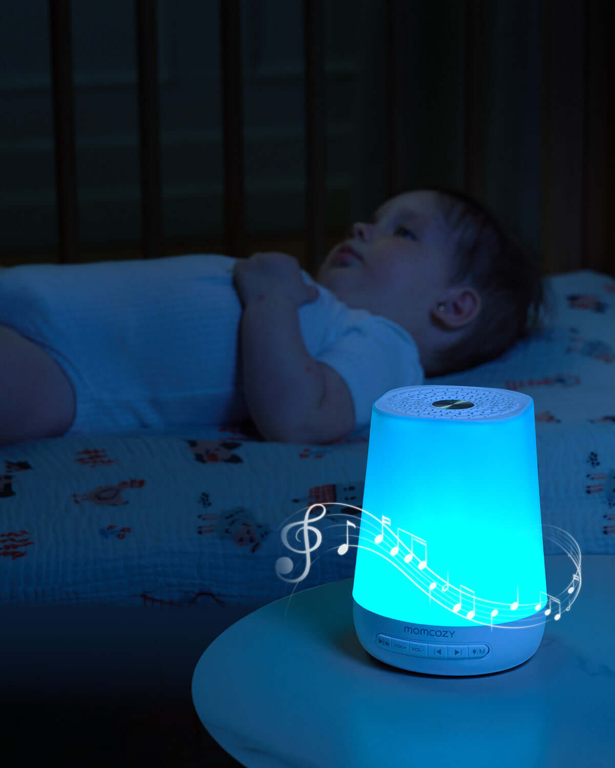 Momcozy – Pajisje Inteligjente me Tinguj Qetësues për Bebe me Kontroll nga Aplikacioni