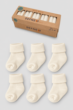 Set me 6 palë çorape 0-6M