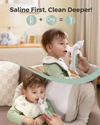Momcozy – BreezyClear™ Aspirator Nazal Elektrik 2 në 1 me Spërkatje dhe Thithje