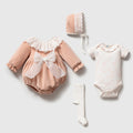 Set me katër pjesë për vajza 3-6m
