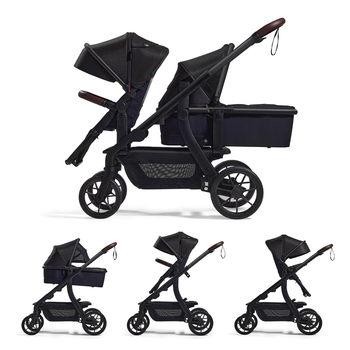 Momcozy – ChangeGo ST01 Karrocë Modulare 3 në 1