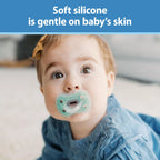 Dr. Brown’s - Advantage One-Piece Silicone Soother 0–6m (paketim me 2 cope)