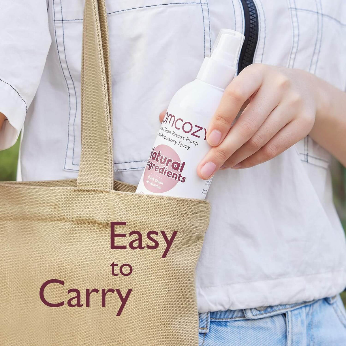 Momcozy – Spray Quick Clean për Pastrimin e Pompës së Gjirit dhe Aksesorëve