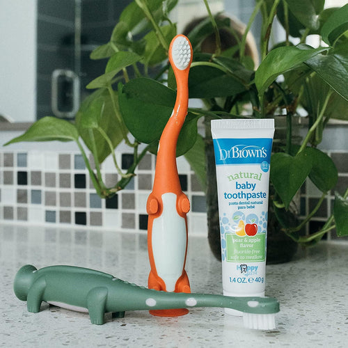 Dr. Brown’s Baby Toothpaste – Paste dhembesh per femije(0–3 vjeç)