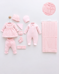Set 8 Pjesë për Bebe të Porsalindur