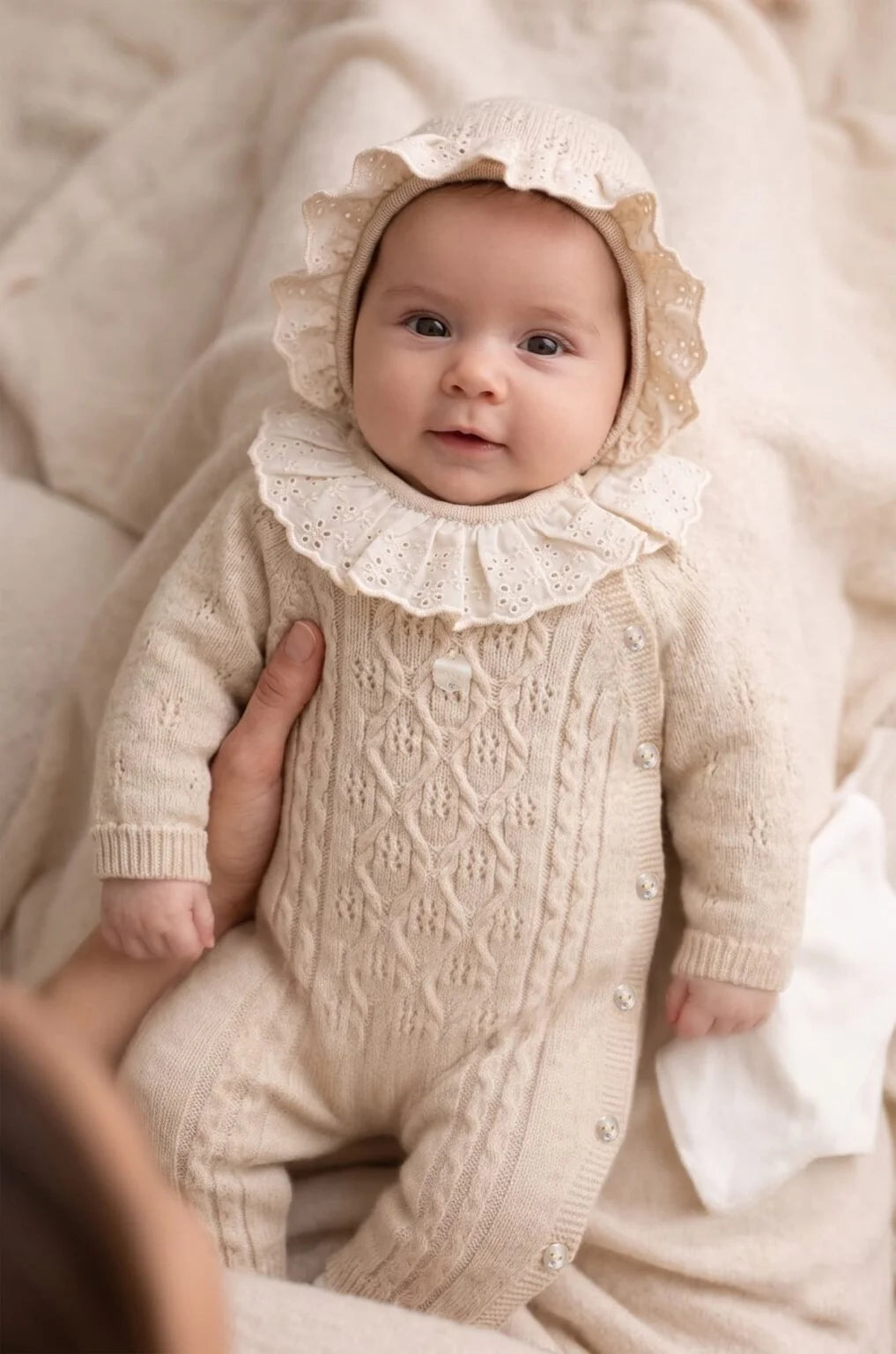 Set 3 Pjesë Romper për Vajza-Paliçetë