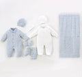 Set 8 Pjesë për Djem të Porsalindur – Blu