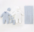 Set 8 Pjesë për Djem të Porsalindur – Blu