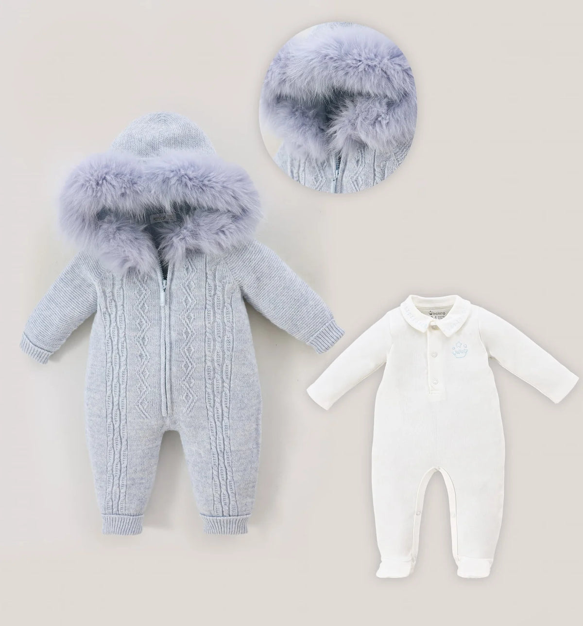 Set 2 Pjesë Romper për Djem
