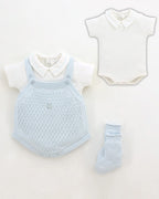 Set 3 Pjesë Paliçetë për Djem – Blu