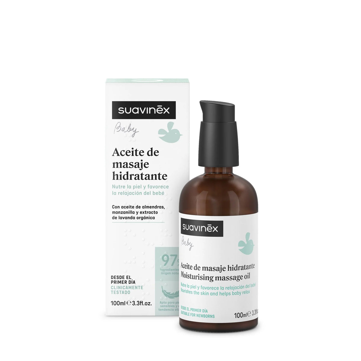 Suavinex – Vaj Masazhi Hidratues 100 ml