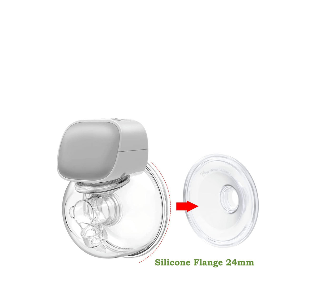 Momcozy – Flanxhë 24 mm / 27 mm për Pompën e Gjirit S9 Pro