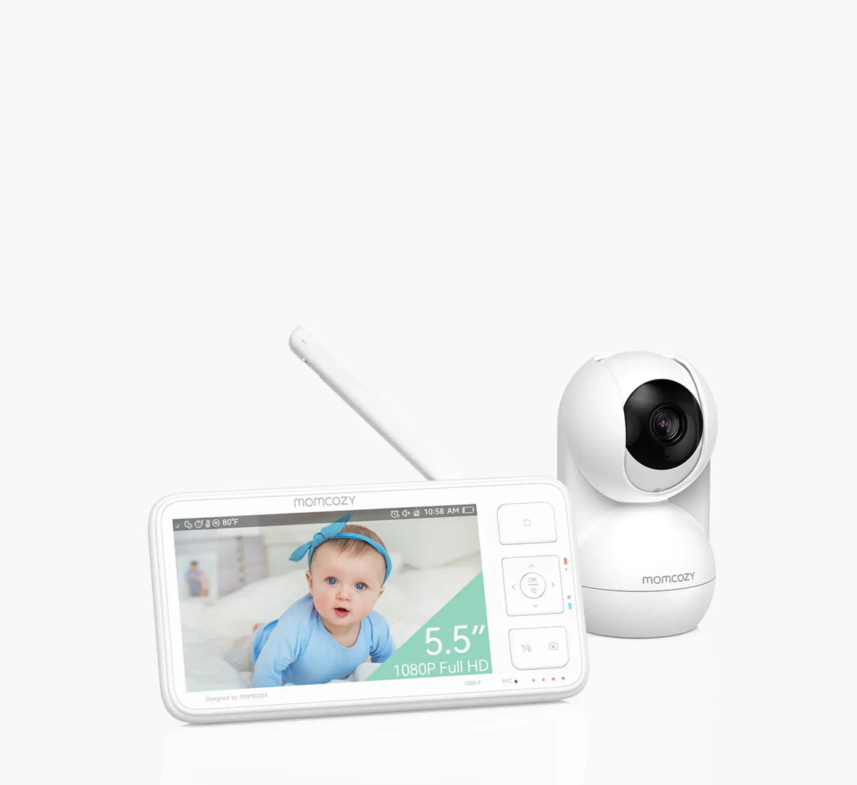 Momcozy – Monitor Video për Bebe BM03 me Ekran 5.5″ Full HD 1080P