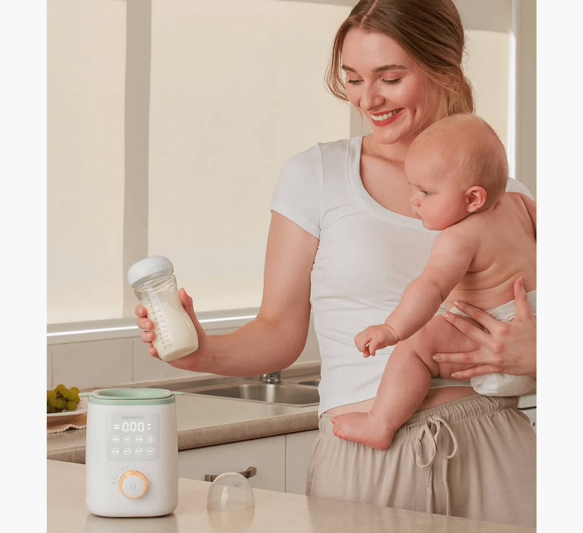 Momcozy – Ngrohës Inteligjent për Biberon MW0
