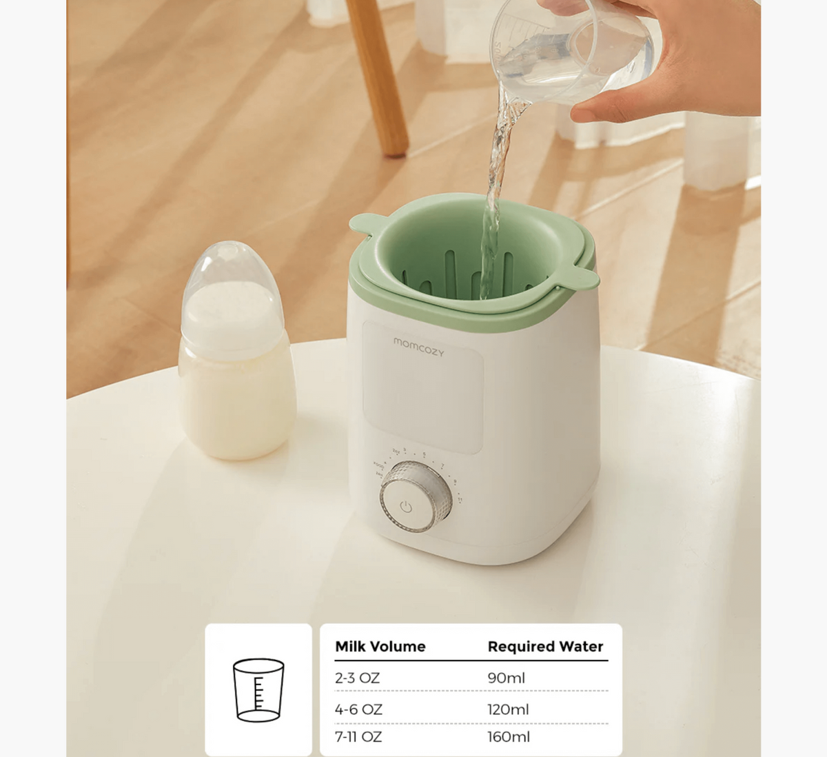 Momcozy – Ngrohës Inteligjent për Biberon MW0