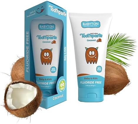 Babyton – Pastë Dhëmbësh Natyrale për Fëmijë, Pa Fluor, me Shije