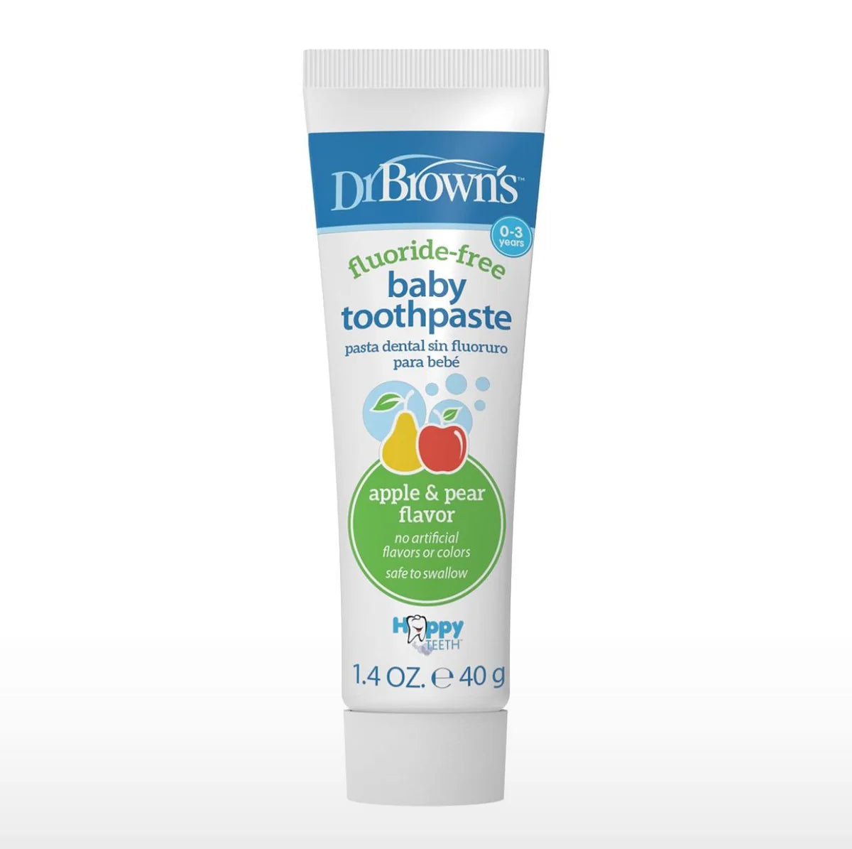 Dr. Brown’s Baby Toothpaste – Paste dhembesh per femije(0–3 vjeç)