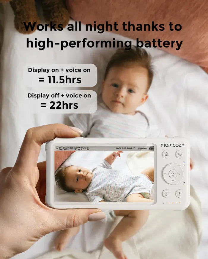 Monitor Bebi BM01 me Video Full HD 1080P me Performancë të Lartë