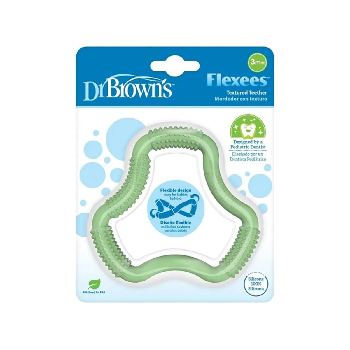 Dr. Brown’s – Lodër Kafshimi Masazhuese për Bebe
