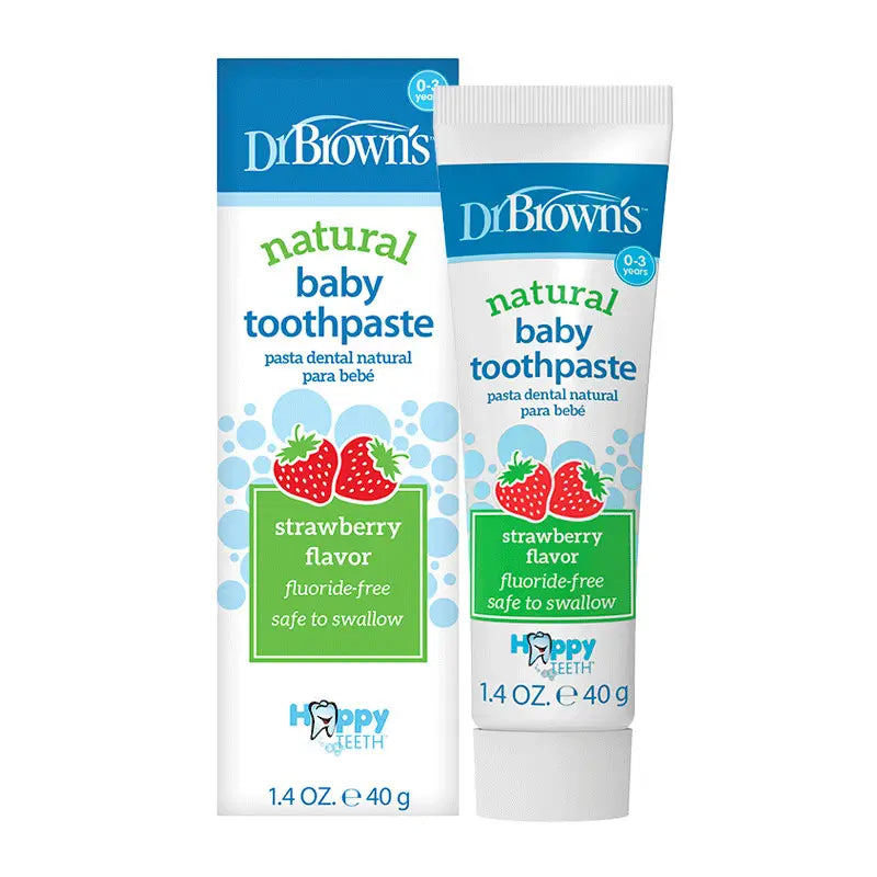 Dr. Brown’s Baby Toothpaste – Paste dhembesh per femije(0–3 vjeç)