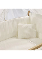 Meltem Kids Mia – Krevat Lëkundës 60×120 cm (Natyral / Ekru)