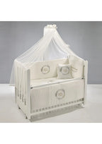 Meltem Kids Mia – Krevat Lëkundës 60×120 cm (I Bardhë / Angel)