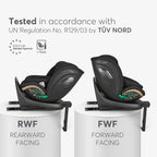 i-Twist 2026 Black – Sedilje Makine i-Size 40–150 cm