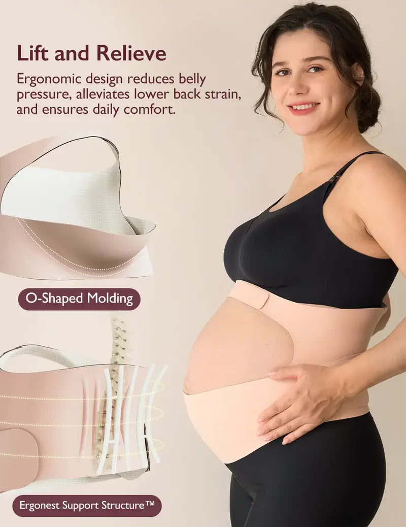 BellyEmbrace – Rrip Mbështetës për Barkun gjatë Shtatzënisë – Momcozy