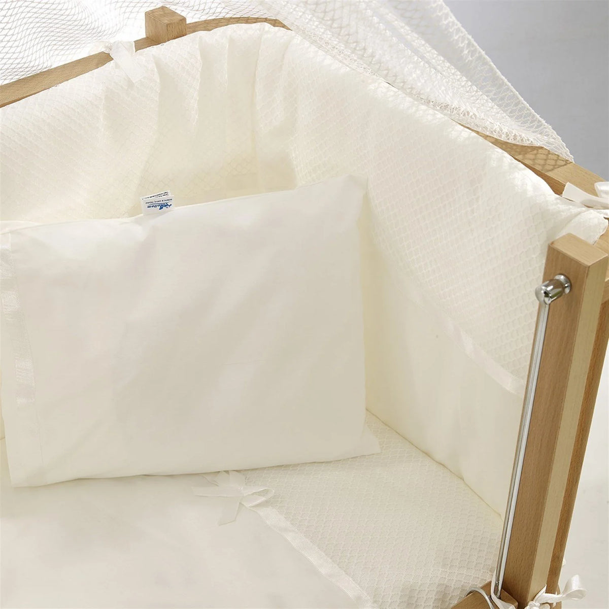 Meltem Smart Mood – Krevat Lëkundës 50×90 cm (Natyral / Krem)
