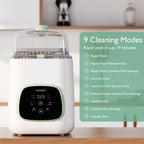 Momcozy – Larëse, Sterilizuese dhe Tharëse për Shishe Bebe KleanPal Pro