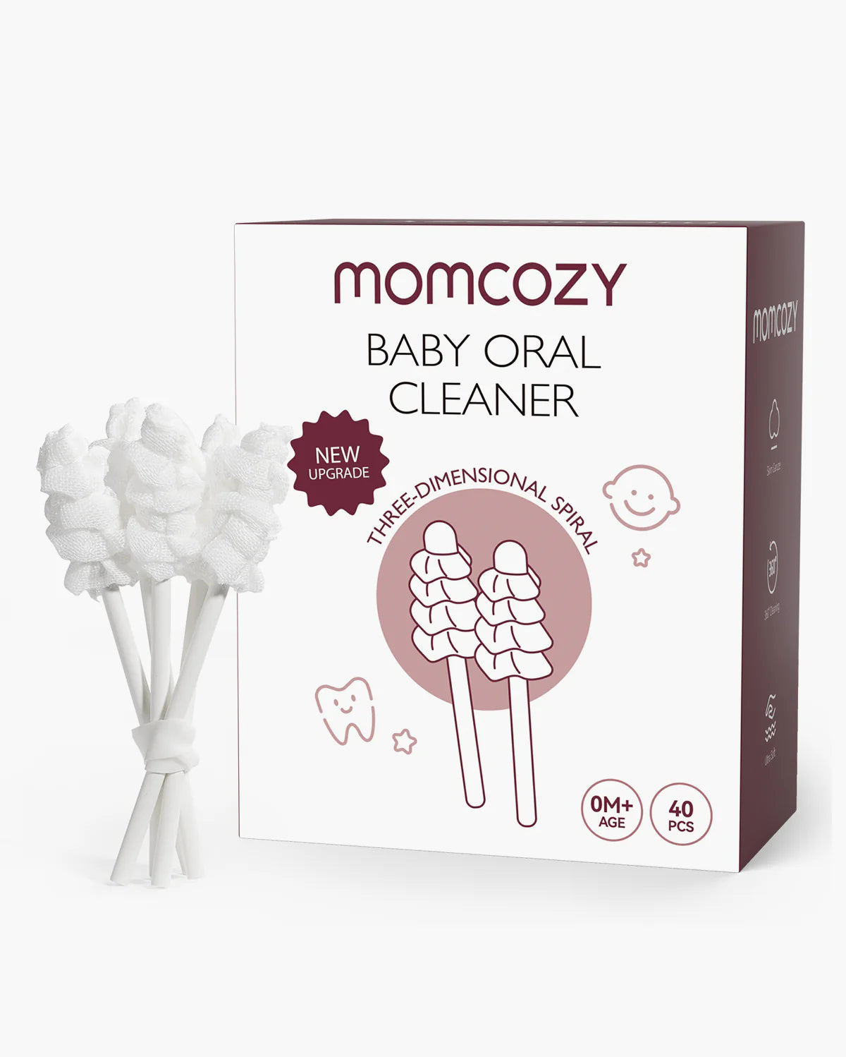 Momcozy – Garza për Pastrimin e Gjuhës dhe Gojës së Bebes
