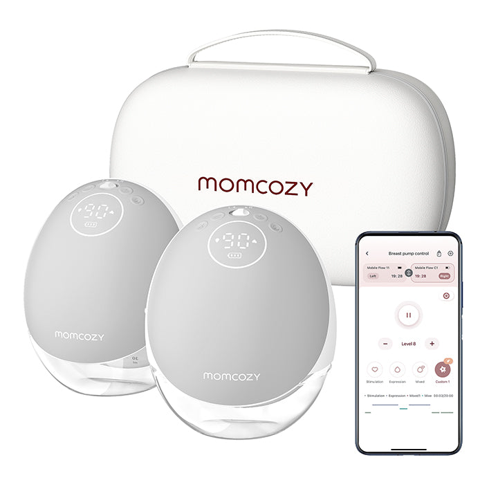 M9 | Momcozy Mobile Style™ – Pompë Gjiri Elektrike e Lëvizshme-Dyshe