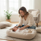 Baby Nest Teddy Mother Side