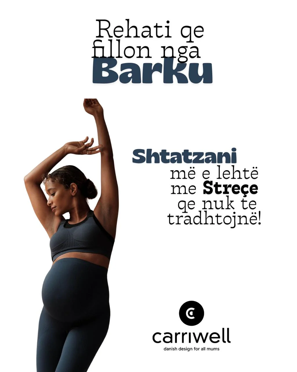 Streçe shtatzanie Carriwell